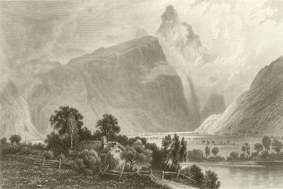 The Romsdalhorn from Aak by John Douglas Woodward