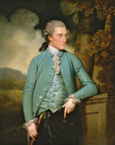 A Portrait of John Mortlock of Cambridge and Abington Hall, Great Abington, Cambridgeshire by John Downman