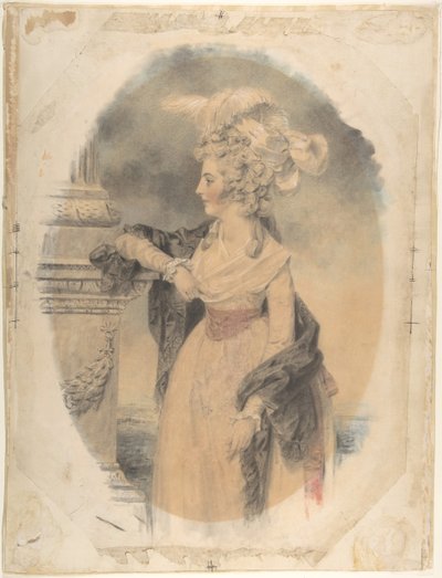 Elizabeth Ford, later Lady Colville of Culross, 1785 by John Downman