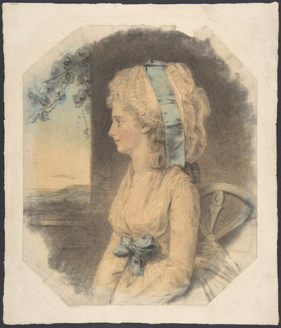 Miss Mary Cruikshank, Only Sister of James Cruikshank by John Downman