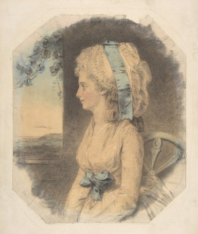 Miss Mary Cruikshank, Only Sister of James Cruikshank, 1781 by John Downman