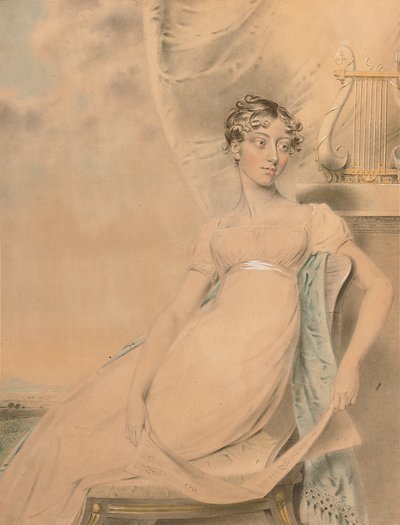 Portrait of Anne Lucy Poulett, Lady Nugent by John Downman