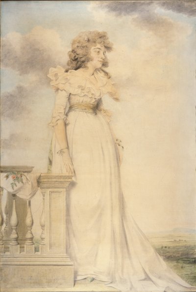 Portrait of Georgiana, Duchess of Devonshire by John Downman