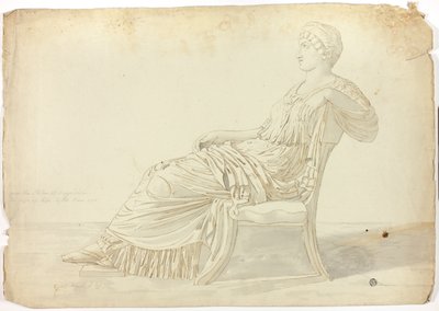 Ancient Statue of Agrippina by John Downman