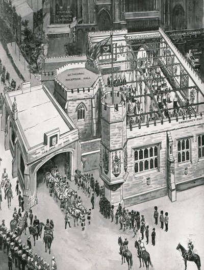 Coronation of King George V and Queen Mary, London by John Duncan