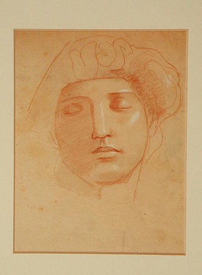 Head of a Celtic God by John Duncan