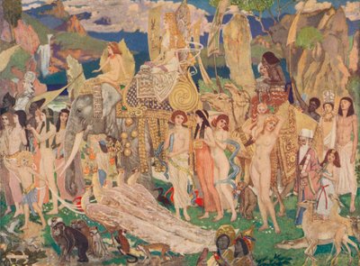 Ivory, Apes and Peacocks The Queen of Sheba by John Duncan