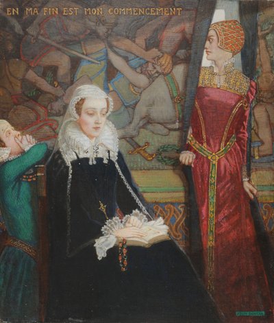 Mary Queen of Scots at Fotheringhay by John Duncan