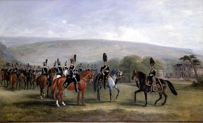 B Troop of the 2nd West Yorkshire Yeomanry Cavalry by John E. Ferneley