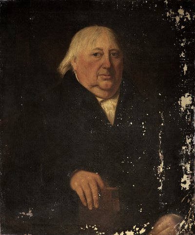 Portrait of a Man, said to be Joseph Fry by John E. Ferneley