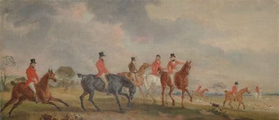 The Quorn Hunt: The Artist and his Friends Moving Off by John E. Ferneley