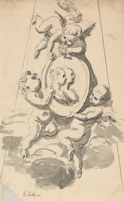 Design for Funerary Monument by John Eckstein