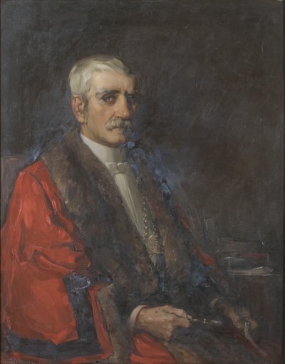 Portrait of Alderman George Harkus J.P. by John Edgar Mitchell