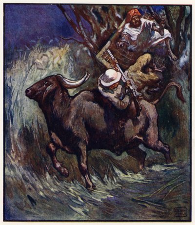At That Moment the Boughs Gave Way with a Crash by John Edwin Noble