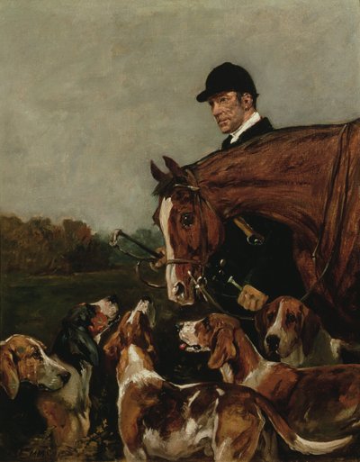 George Wateridge, Huntsman to the New Forest Buckhounds by John Emms