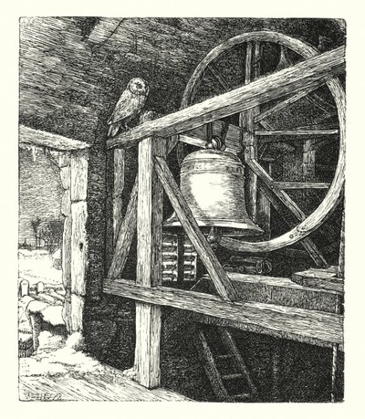 The Death of the Old Year by John Everett (after) Millais
