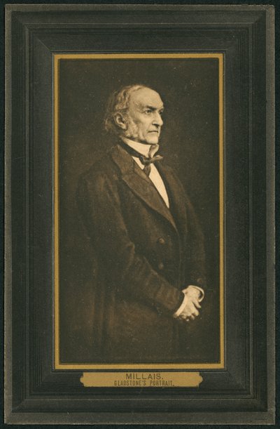 William Gladstone, British Prime Minister by John Everett (after) Millais