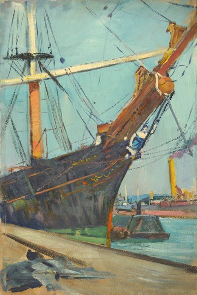 A Sailing Ship, Late 19th Century - Mid 20th Century by John Everett