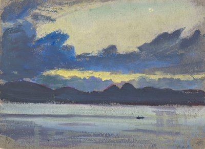 Seascape, Guadeloupe, late 19th century - mid 20th century by John Everett