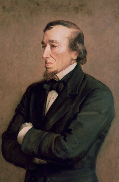 Benjamin Disraeli, Earl of Beaconsfield (detail), 1881 by John Everett Millais