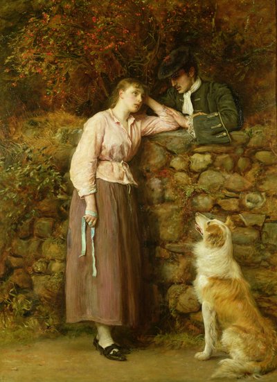 Effie Deans, from The Heart of Midlothian by Sir Walter Scott by John Everett Millais