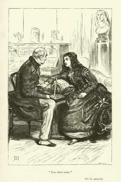 Illustration for Phineas Finn by Anthony Trollope by John Everett Millais