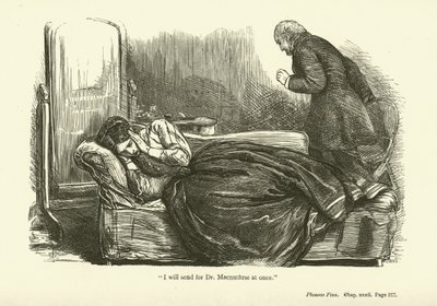 Illustration for Phineas Finn by Anthony Trollope by John Everett Millais