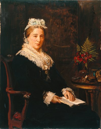 Mrs Leopold Reiss, of Broom House, Eccles by John Everett Millais