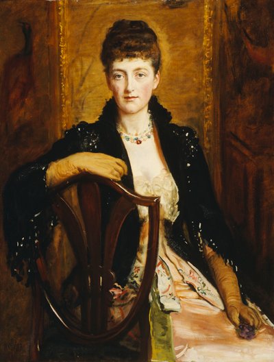 Portrait of Alice Sophia Caroline Stuart Wortley, the Artist