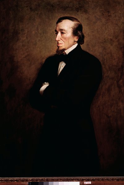 Portrait of Benjamin Disraeli by John Everett Millais
