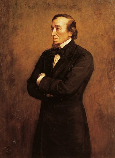 Portrait of Benjamin Disraeli, I Count of Beaconsfield by John Everett Millais