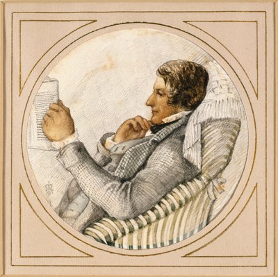 Portrait of Ford Madox Brown, c. 1850-1870 by John Everett Millais