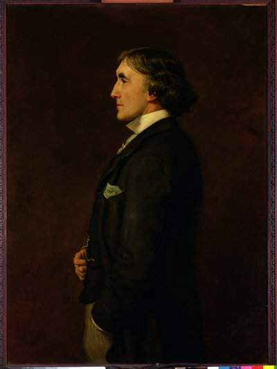 Portrait of Henry Irving by John Everett Millais