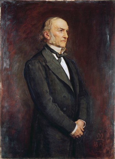 Portrait of William Ewart Gladstone (1809-1898) 1879 by John Everett Millais