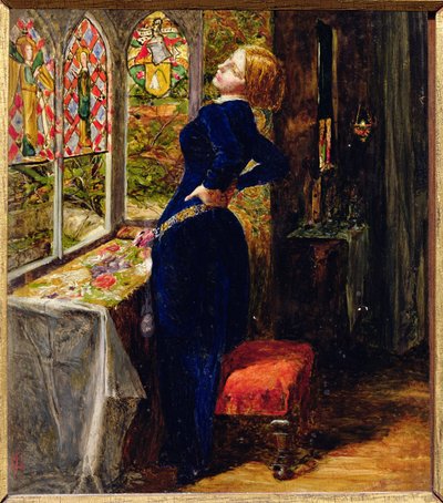Study for Mariana in the Moated Grange by John Everett Millais