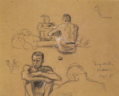 Study for The Last Trek, 1895 by John Everett Millais