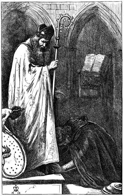 The Bishop and the Knight, 1862 by John Everett Millais