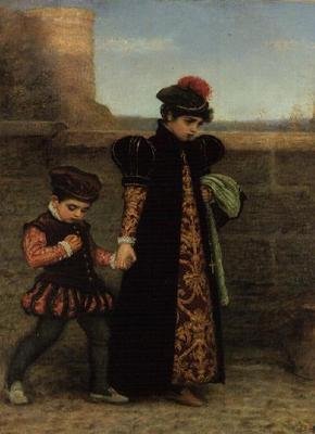The Girlhood of St. Teresa by John Everett Millais