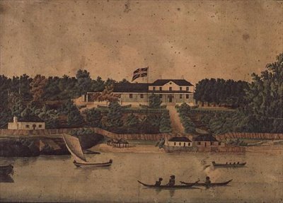 First Government House, Sydney, c.1807 by John Eyre