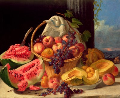 Still Life with Fruit by John F. Francis