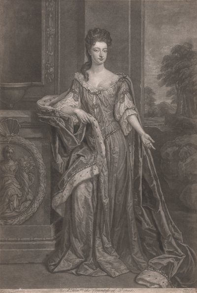 Beauties of Hampton Court: The Right Honorable Mary, Countess of Dorset by John Faber the younger