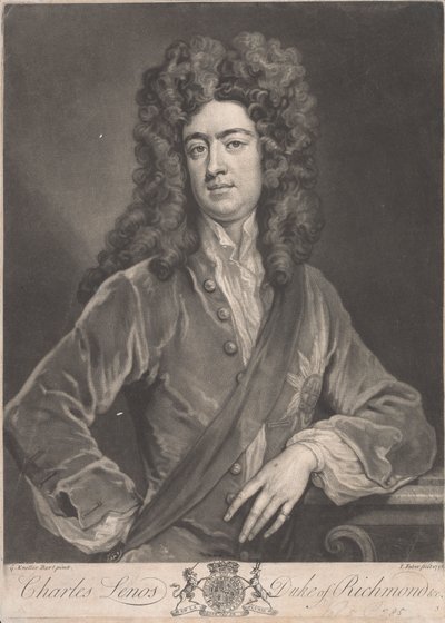 Charles Lennox, 1st Duke of Richmond by John Faber the younger
