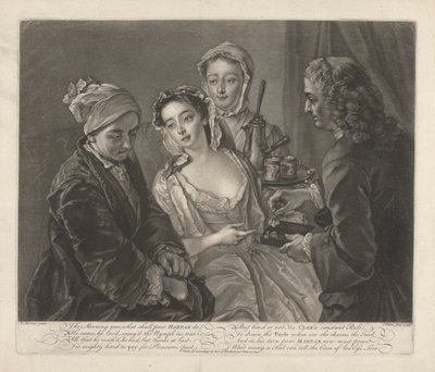 The Morning Rose, What Shall Poor Harpax Do! by John Faber the younger