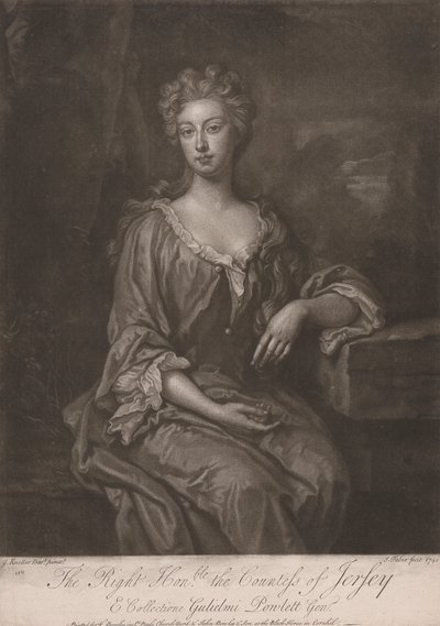 The Right Honorable the Countess of Jersey by John Faber the younger