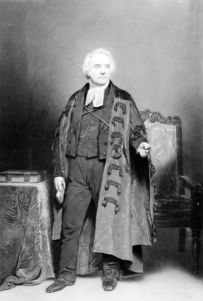 Thomas Chalmers, engraved by James Faed, 1849 by John Faed