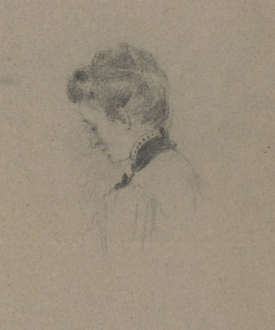 Portrait of a Woman by John Ferguson Weir