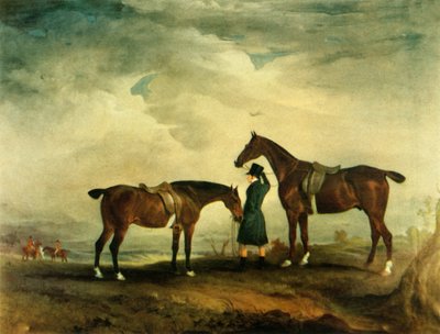 The Hunter and the Hack: A Typical Cob by John Ferneley
