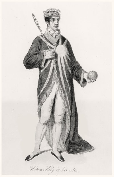 A Hebrew King in His Robes by John Finlayson