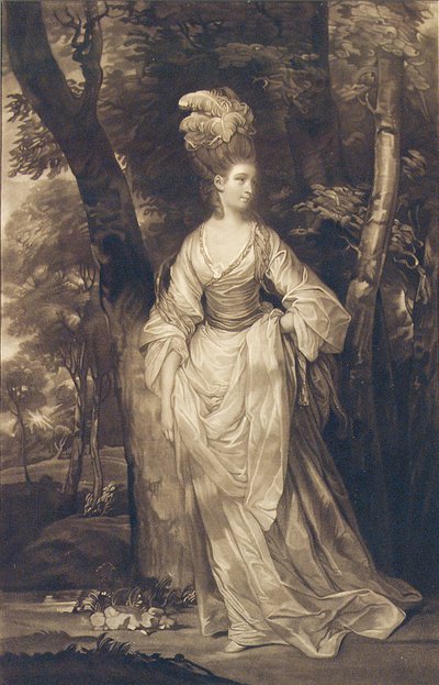 Elizabeth, Duchess of Hamilton, Brandon and Argyll, after C. Read, 1770 by John Finlayson