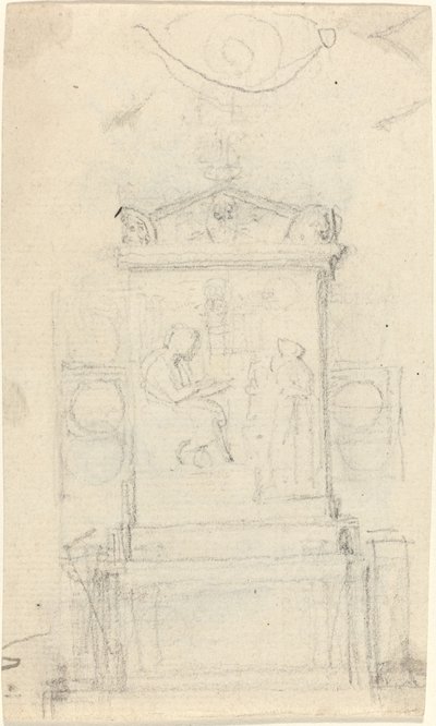 Design for the Tomb of Dr. Joseph Warton by John Flaxman